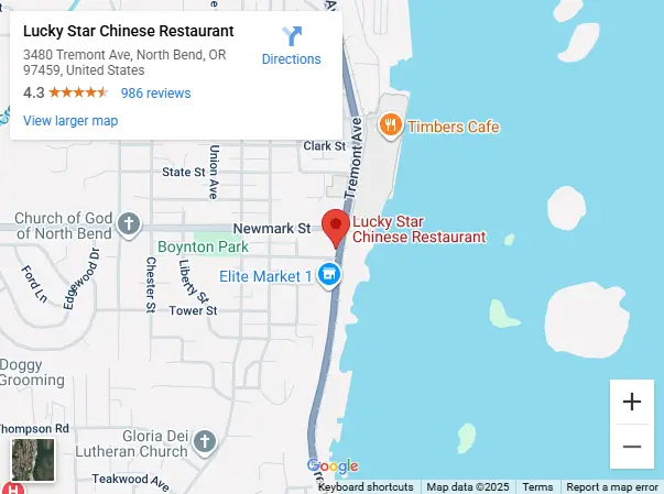 Location, 3480 Tremont Ave, North Bend, OR 97459